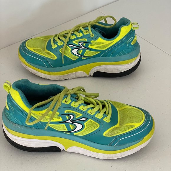 gdefy by Gravity Defyer Womens 9.5 Ion Athletic Shoes Comfortable Neon Colorful - Picture 13 of 14